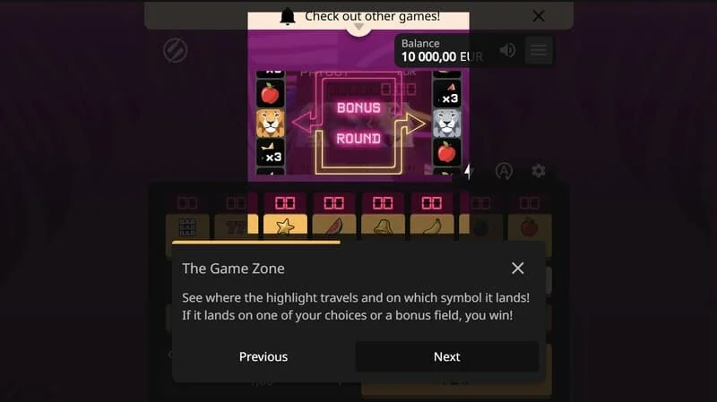 Lion Zama Fruits Bonus Spins - indsamling af Scatter-symboler og udløsning af specialtilstanden
